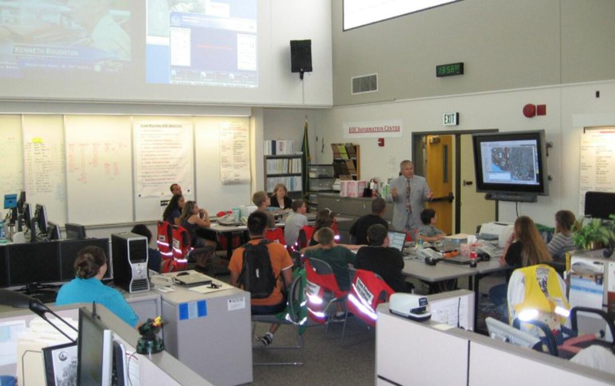 Esther Short: The Boys and Girls Club of Southwest Washington visited the Clark Regional Emergency Services Agency for a career day on July 26.