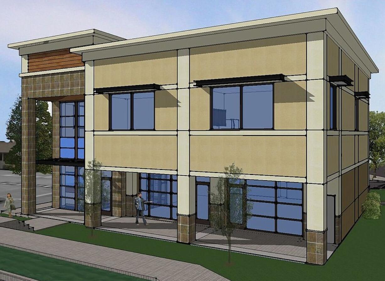 The Fiducial Business Centers accounting firm expects this month to break ground on a two-story Vancouver office building to replace the company's former office at 12003 S.E.