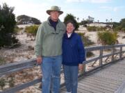 John and Nan Weston, survivors of adventures at sea.