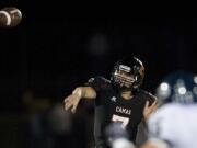 Camas High's Logan Grindy has seven touchdown passes through four games this season.