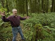 Ray Steiger is the unofficial caretaker of the Salmon/Morgan Creek Natural Area near Hockinson.