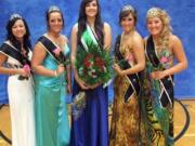 Woodland: Hanna Ingraham, middle, was crowned Woodland High School Homecoming Queen at a game on Oct. 15.