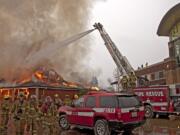 Clark County Fire &amp; Rescue, the Battle Ground Police Department and other local fire and law enforcement agencies participated in training exercises at the old Vancouver Clinic building at 2005 W. Main St.