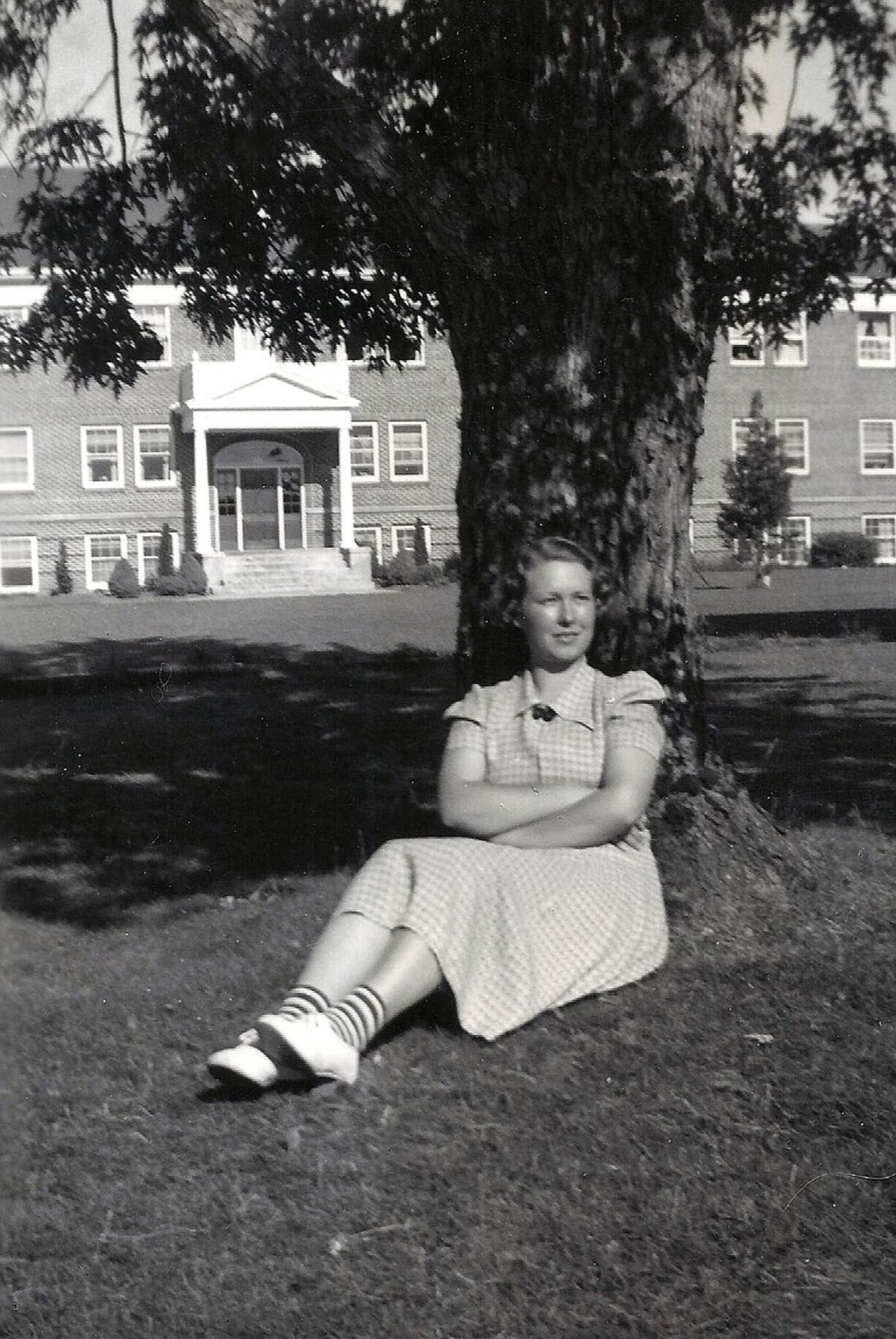 Catherine Hathaway Waller at Linfield College.