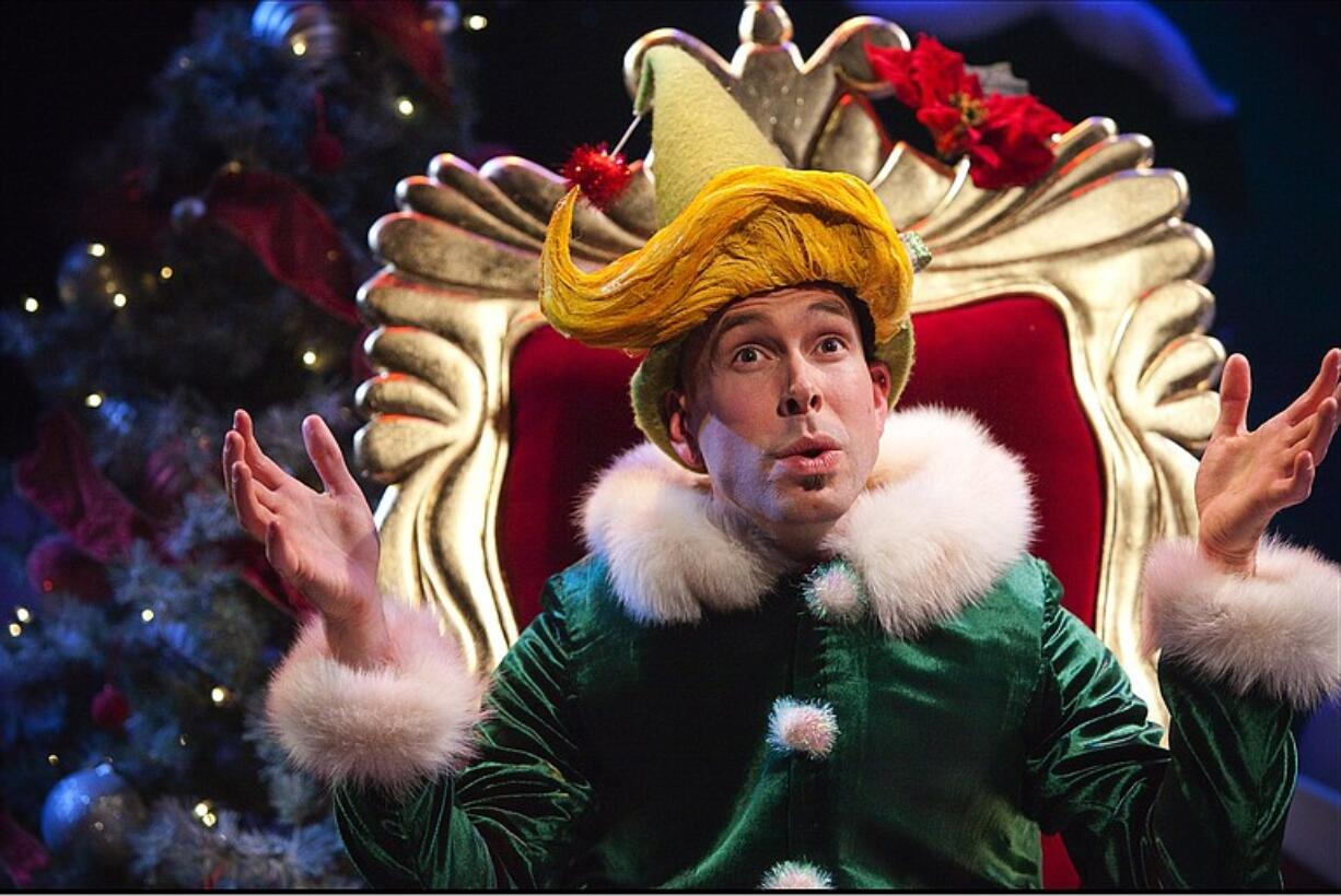 Wade McCollum as Crumpet the Elf in David Sedaris' &quot;The Santaland Diaries,&quot; playing through Jan.