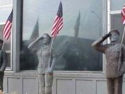 Ronnie Ramsey of Vancouver recently posted three statues of U.S.