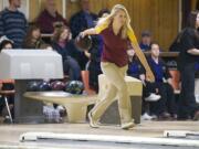 After struggling to break 100 as a freshman, Prairie's Katryn Comeau now averages 188.