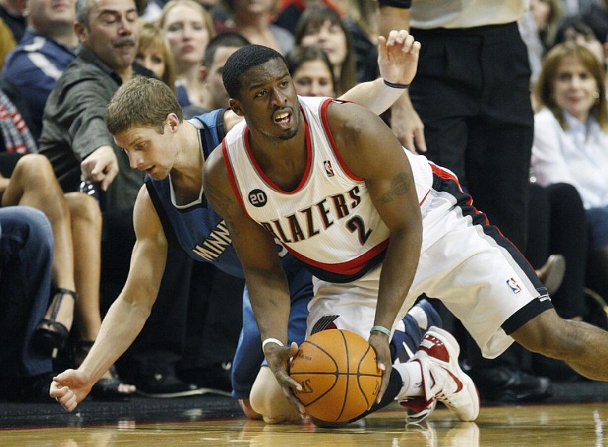 Portland's Wesley Matthews (2) says the biggest game he's ever played in was in the playoffs last season, when he was with the Utah Jazz who beat the Denver Nuggets.