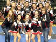 The Union High School cheer squad took first place in the 4A Small division at the state championships Jan.