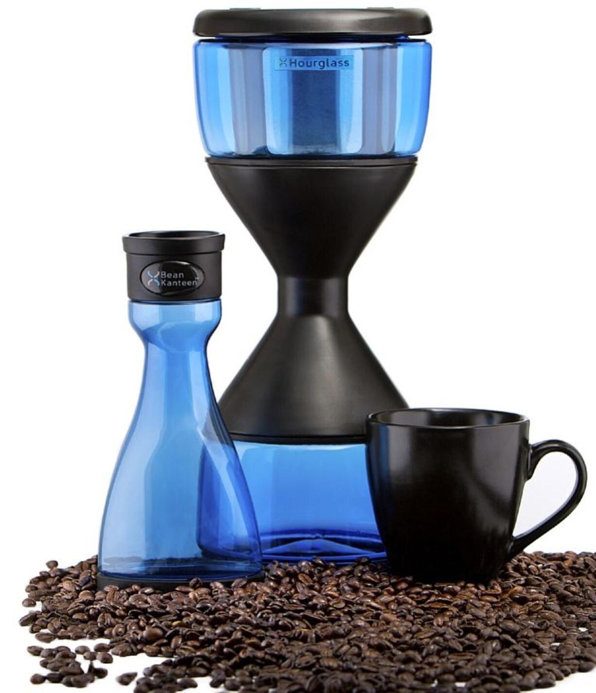 Hourglass Coffee's cold-brew coffee maker.