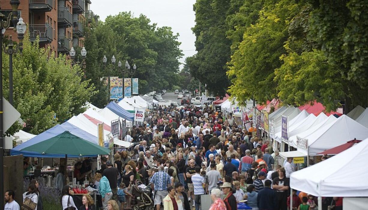 The Vancouver Farmers Market returns to Esther Street, between Sixth and Eighth streets, March 19.