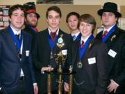 The Camas High School Knowledge Bowl team took the state Knowledge Bowl 3A title for the second straight year.