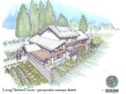 Greenstone Architecture prepared this sketch of a &quot;Living Habitat House&quot; Clark County is proposing to build at 11217 N.E. Hazel Dell Ave.