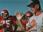 Fort Vancouver head football coach Gary Boggs coached the Trappers for 34 seasons.