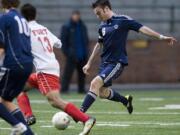 Hockinson's Cotter Hamilton (6) missed his freshman season after having hip replacement surgery, but earned all-league last year.