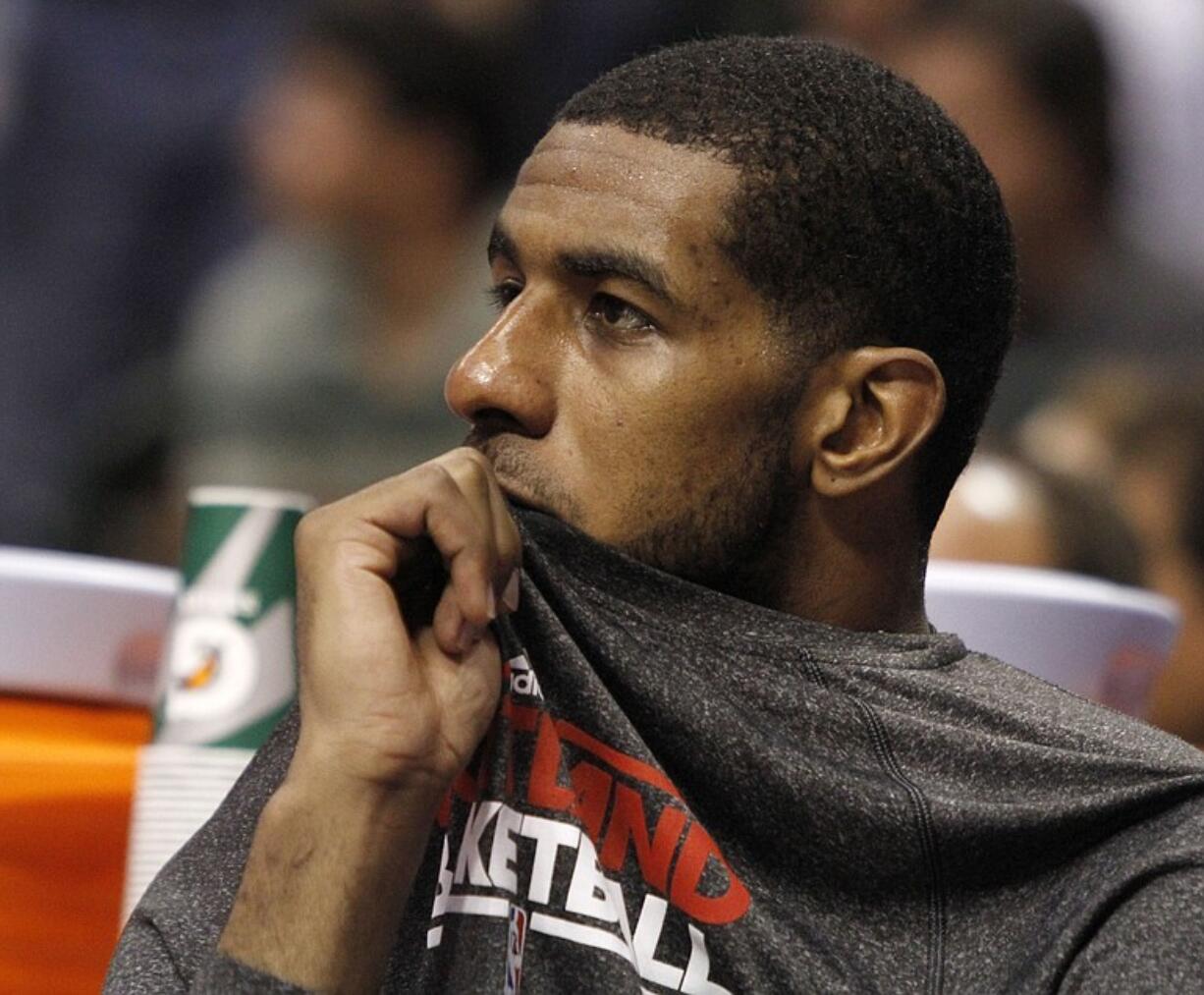 LaMarcus Aldridge's scoring totals have decreased in every game in the series against the Mavericks.