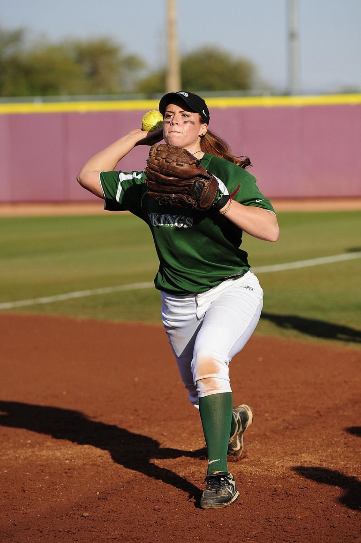 Portland State shortstop Arielle Wiser of Battle Ground.