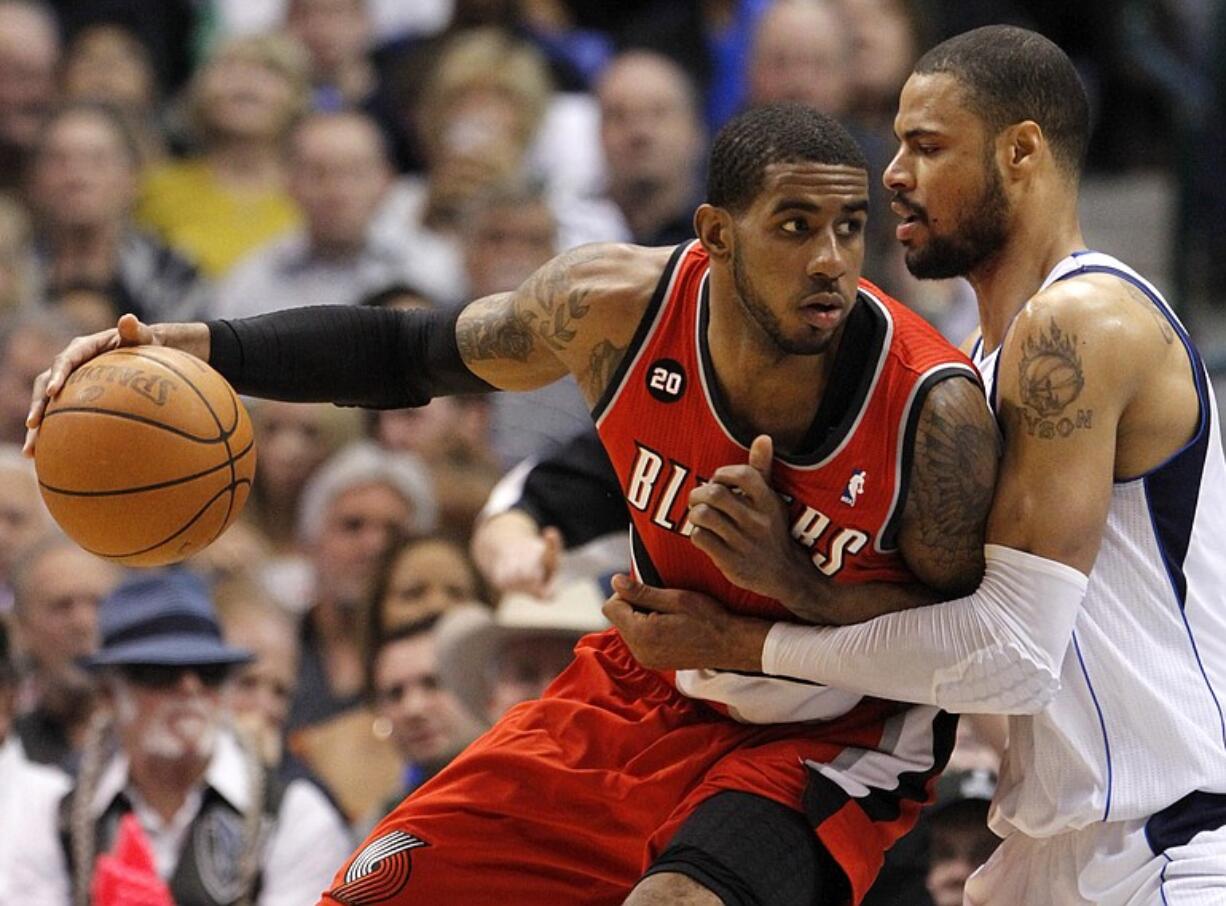 LaMarcus Aldridge, left, who was called &quot;the biggest All-Star snub in history&quot; by LeBron James, was named to the All-NBA Third Team.