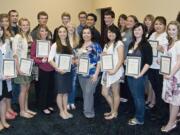 The Vancouver Rotary Foundation awarded $67,500 in college scholarships at the Club's annual scholarship luncheon May 11.