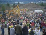 A record-setting crowd of 24,600 enjoyed the sights at the Cemex/Fisher Quarry in east Vancouver.