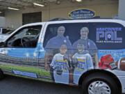 The Vancouver Police Activities League, PAL, will travel in style in their new eight-passenger van donated by Dick Hannah Dealerships.