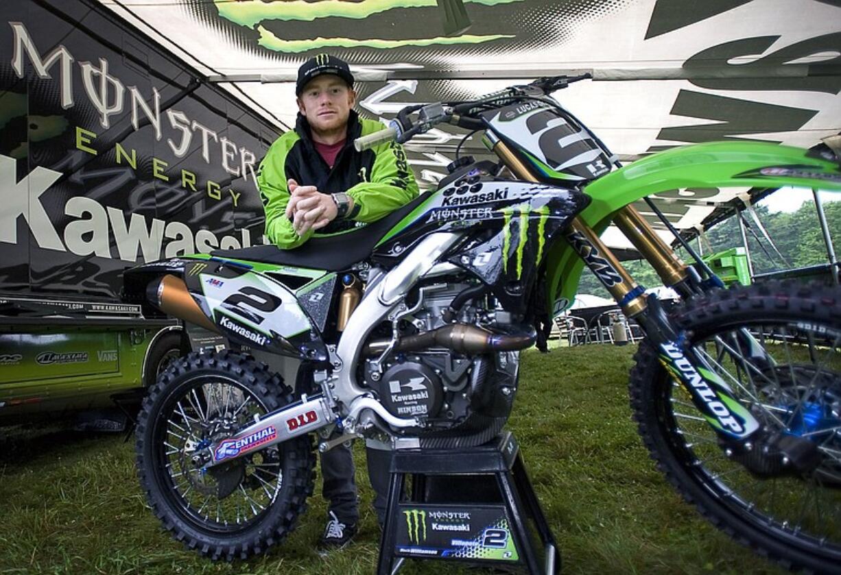 Team Kawasaki rider Ryan Villopoto enters today's Washougal MX National six points behind series leader Chad Reed.