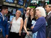 Kimberly Knudson, Woodland Intermediate School teacher, third from left, participated in the NYSE Euronext Teachers Workshop in Washington, D.C.