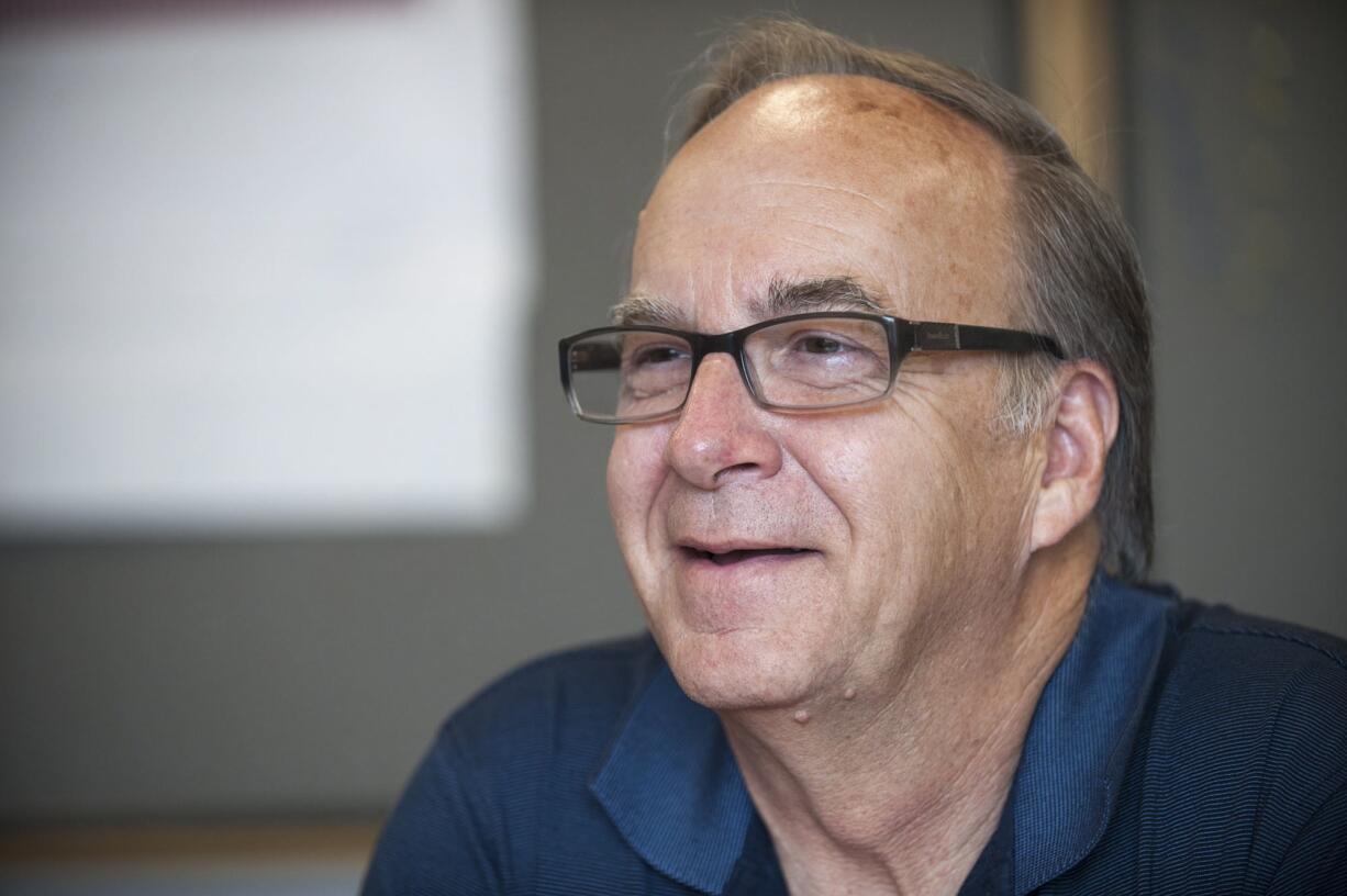 Don Wagner in his office in Vancouver.