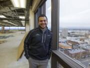 Henry Schuck, CEO of sales intelligence research firm DiscoverOrg, says his employees are excited about the company's move from several offices in east Vancouver to a single location in downtown Vancouver's 805 Broadway building.