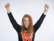 Abby Lees of Washougal, our All-Region girls wrestler of the in Vancouver Tuesday March 10, 2015.