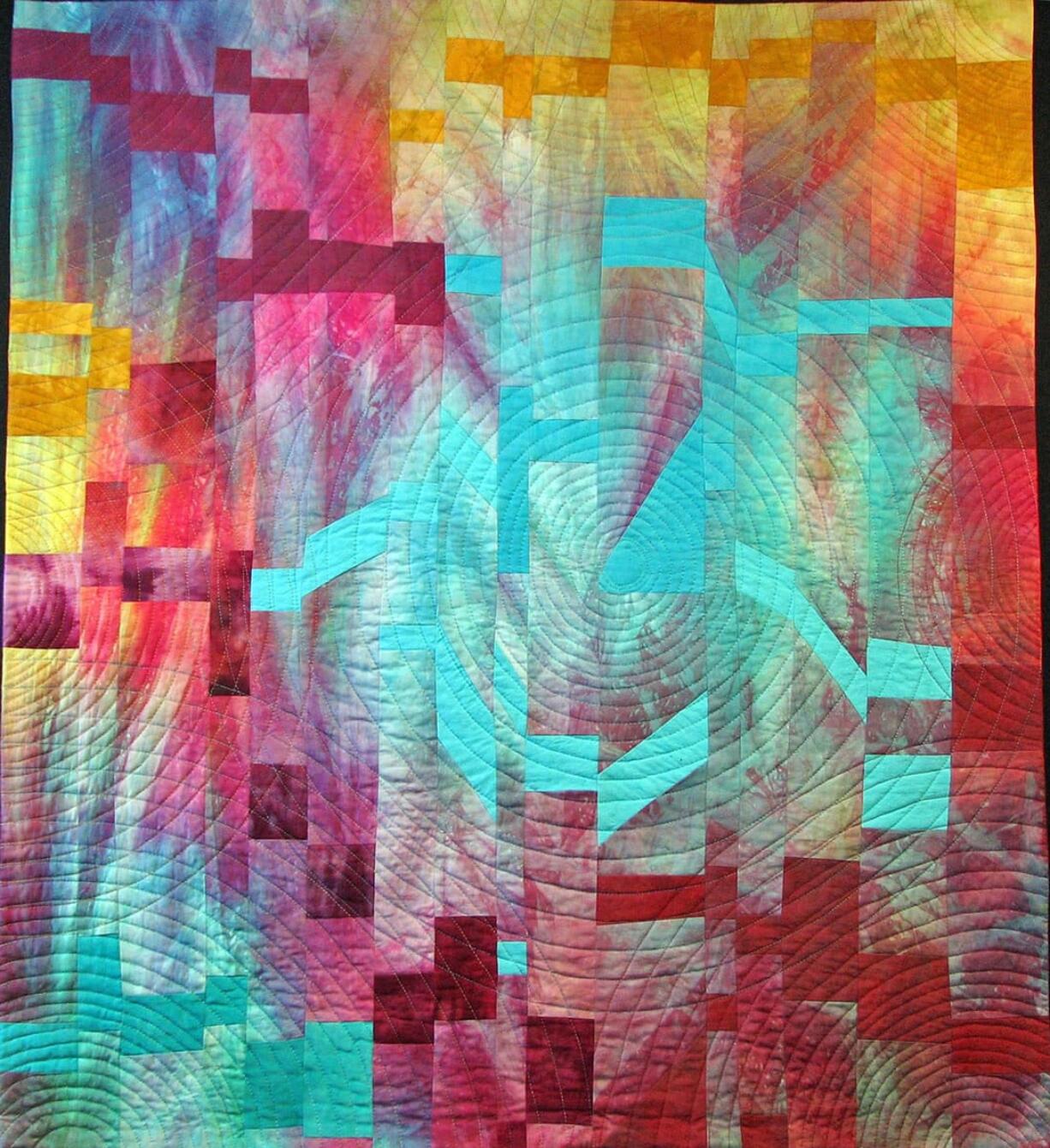 &quot;Healing I&quot; quilt by Melisse Laing