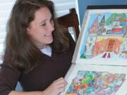 Vicki Lewis of Woodland and her Flipzles puzzle won Creative Child Magazine's Puzzle of the Year award.