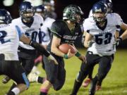 Woodland running back Cy Whitmire (40) against Hockinson in last week's action.