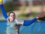 Mountain View pitcher Colleen Driscoll was told she wouldn't play softball her senior year.