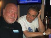 Hanging out with New York Times best-selling author Randy White at his Florida Rum Bar.