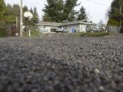 Residents on a segment of Northeast 89th Avenue in the Sunnyside neighborhood are frustrated with Clark County leaving their road unfinished after beginning repairs in August.