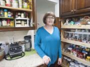 Professional organizing consultant Cathy Sevier shares her carefully appointed kitchen pantry.