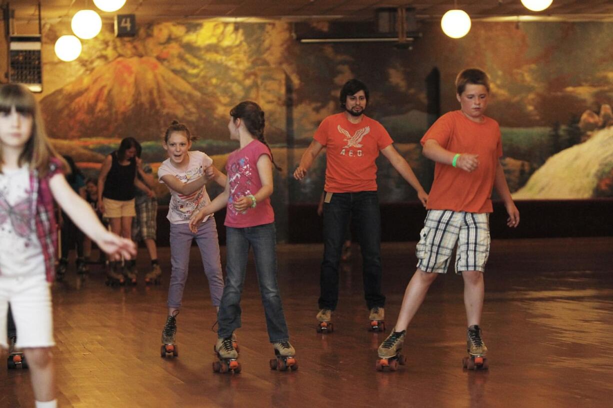 Children and families came out Saturday to take one last turn at Golden Skate, a Vancouver institution for more than seven decades.