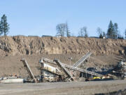 Mining continues at an 84-acre quarry on 192nd Ave. in Vancouver.