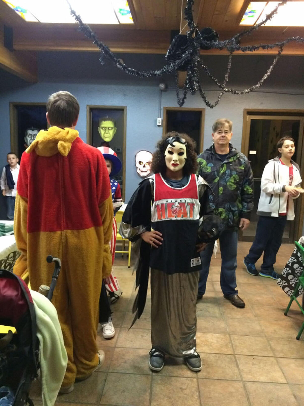 Mount Vista: Neighbors celebrate during the annual Mount Vista Neighborhood Association Halloween party on Oct.