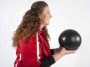 Lauryn Heying of Fort Vancouver, our bowler of the year in Vancouver Wednesday March 11, 2015.