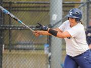 Concordia University first baseman Mariah &quot;Mo&quot; Jimenez.