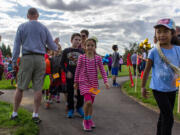 Fisher's Landing: Students, staff and parents hike Sept.