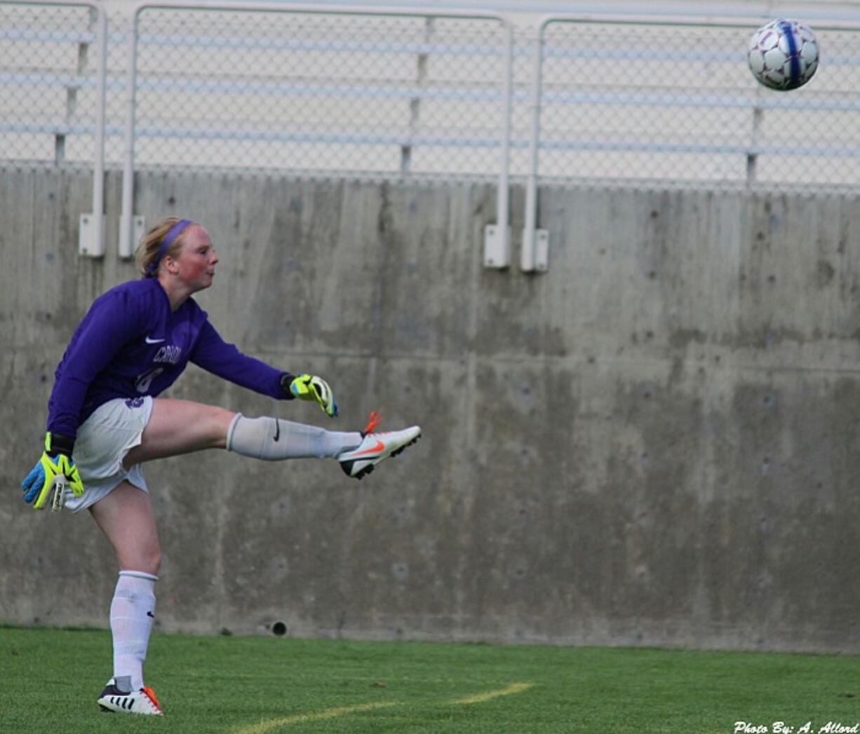 Jamie Carter, Carroll College soccer.