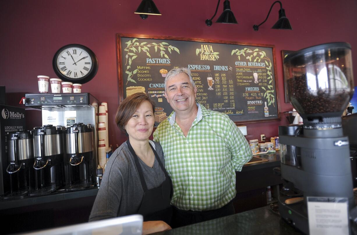 Cora and Lonnie Chandler are celebrating 25 years as owners of the Java House in downtown Vancouver. &quot;We really enjoy what we're doing,&quot; Lonnie Chandler said. &quot;We have a loyal clientele.