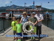 Courtesy of the Goy family
The Goy family is photographed on Saturday before they were involved in a fatal head-on vehicle crash on state Highway 14 in Skamania County.