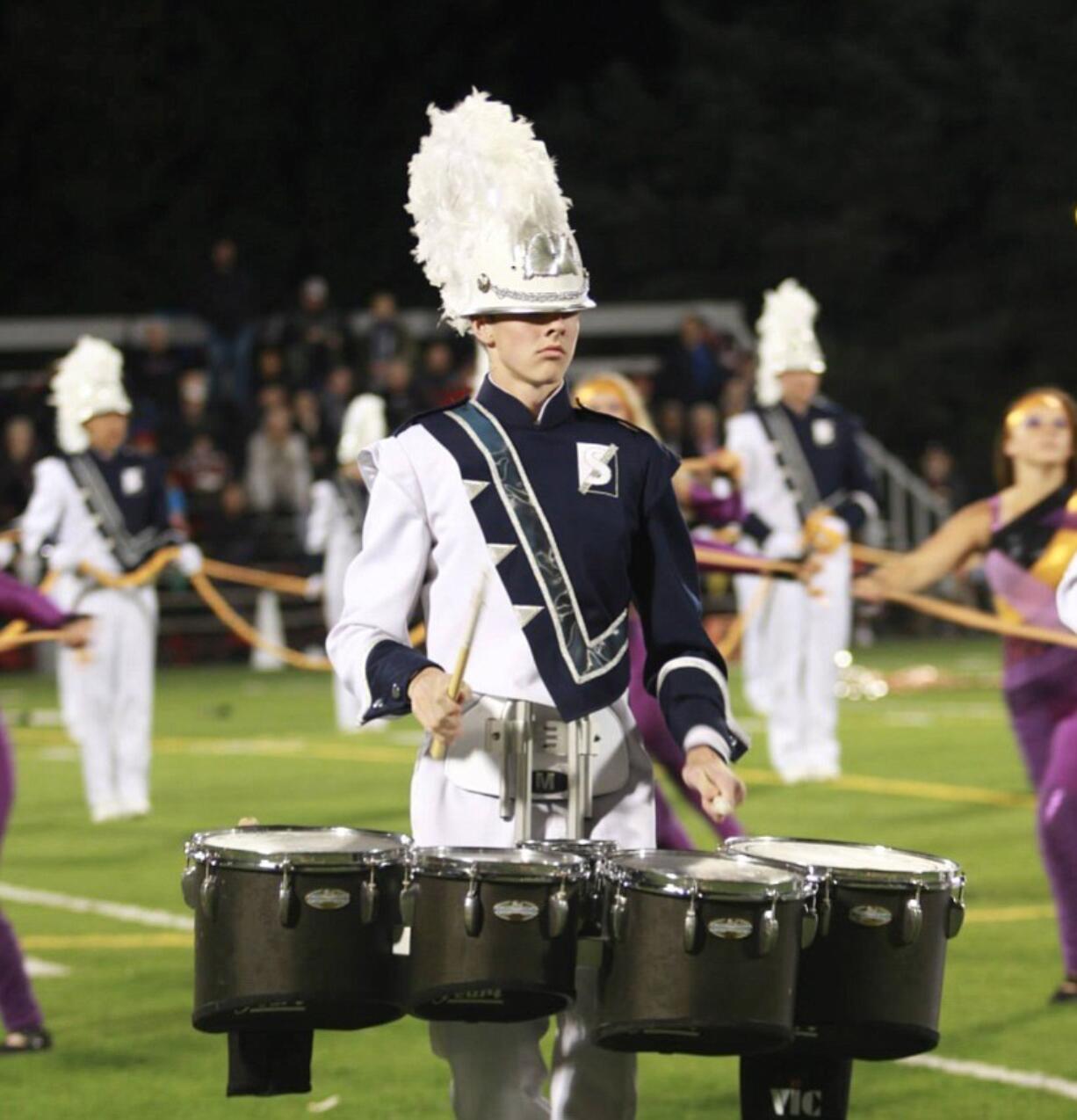 Salmon Creek: Skyview High School student Aaron Yewman attended the Interlochen Arts Camp this summer, where he studied jazz percussion.