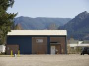 The Cannabis Corner, which opens on Saturday in North Bonneville, is housed in a building that was once a pole barn. Despite its humble past and isolated location, the building was a competitive location for a pot shop.