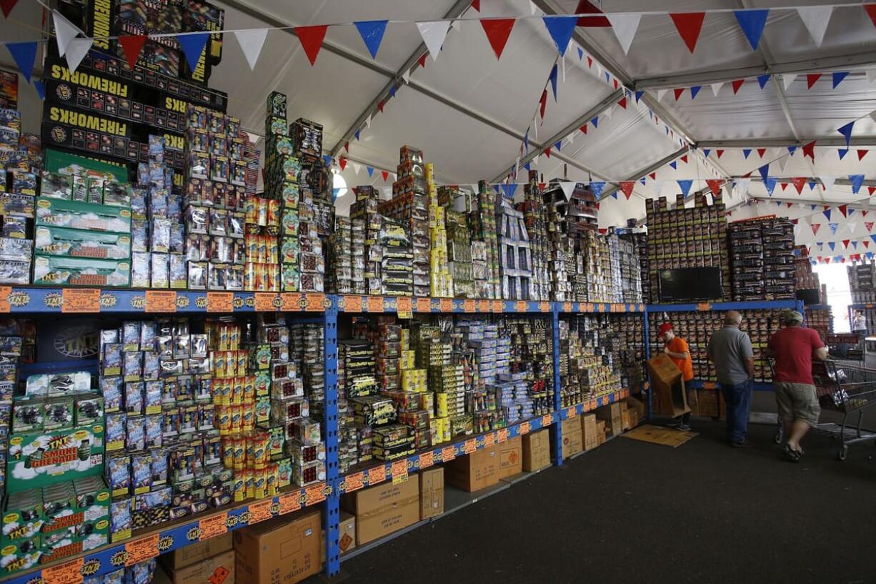 Fireworks go on sale Thursday in Vancouver, but the only day they're legal to shoot off within city limits is July 4.