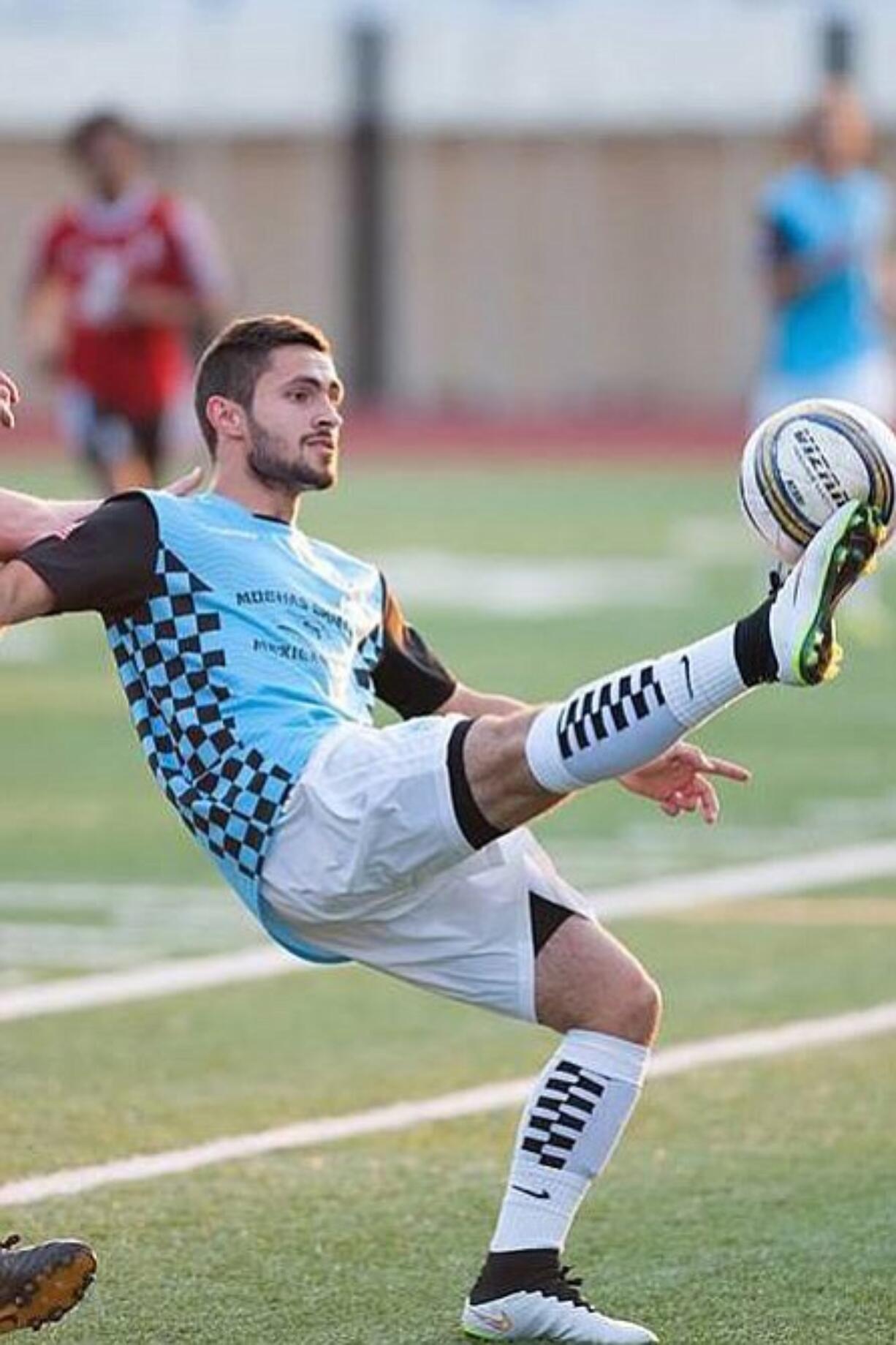 Evergreen High graduate Timur Zhividze has a team-best three goals through two league games for Vancouver Victory FC.